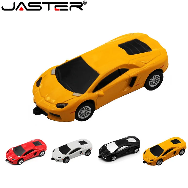 JASTER модный креативная металлическая модель автомобиля USB флеш-накопитель USB 2,0 4 ГБ 8 ГБ 16 ГБ 32 ГБ внешняя карта памяти