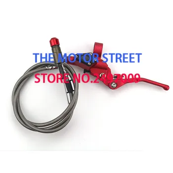 

red Hydraulic clutch kit lever master cylinder & clutch& liquid hose cable for Off road Motorcycle Pit Dirt Bike
