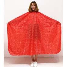 Водостойкая шапочка парикмахера для волос, одежда для взрослых, накидка для салона, парикмахерской, Парикмахерская накидка, профессиональная Мода, горячая Звезда Стиль