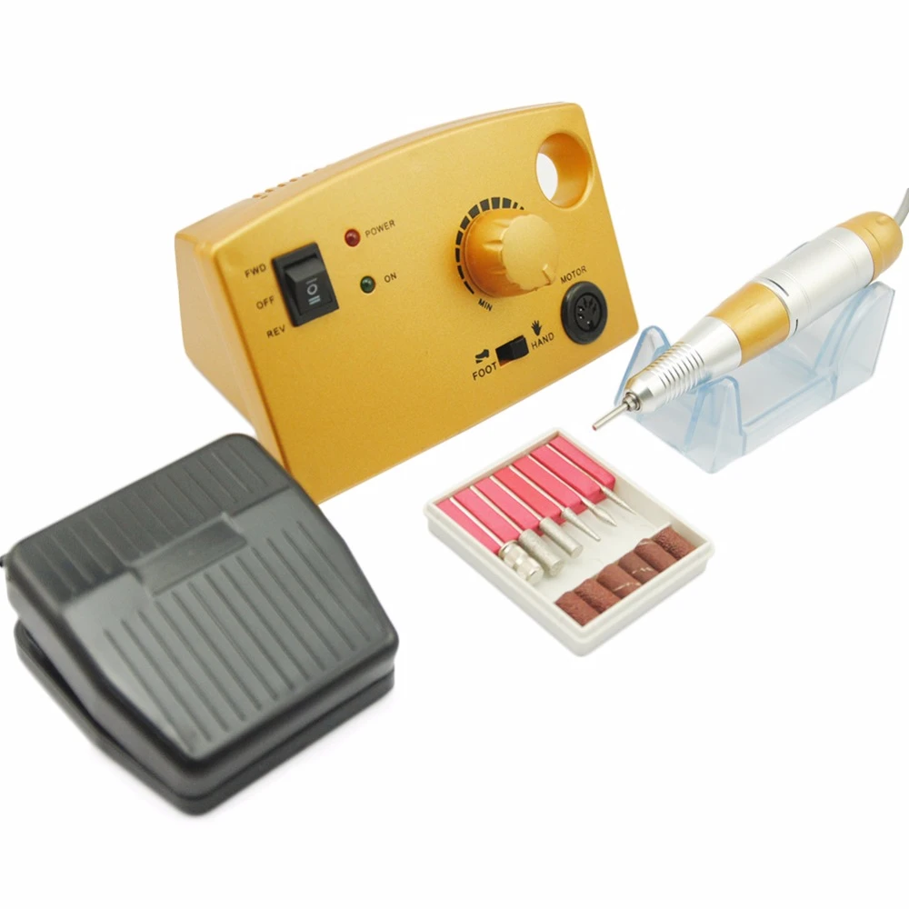 

COSCELIA 30000RPM Pro Electric Nail Drill Machine With Silicone Case Anti-scald Handle Manicure Machine File Kit Nail Tools DIY
