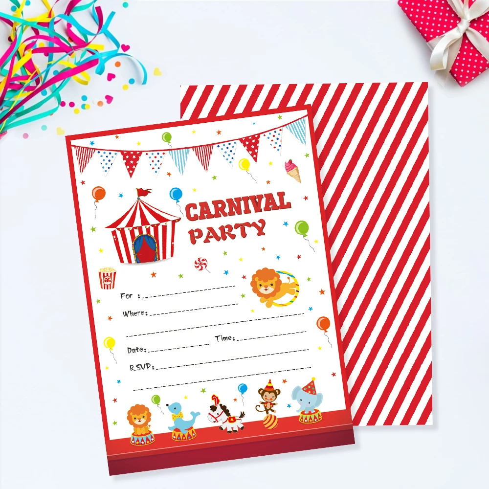 Carnival Circus Animals Cards Birthday Party Invitations Cartoon Baby Shower Invitations Wedding Kids Birthday Party Decorations Cards Invitations Aliexpress Carnival Circus Animals Cards Birthday Party Invitations Cartoon Baby Shower Invitations Wedding Kids Birthday Party Decorations Cards Invitations Aliexpress