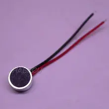 10 шт.) мини микрофон для камер видеонаблюдения(6x2,8 мм) провода около 25 мм