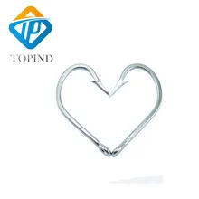 100 шт. 7731 Нержавеющая сталь Рыбалка Крючки супер большой Sharp сильный Толстая Big Game тунца приманки Рыбалка молния Размеры 11/0-13/0