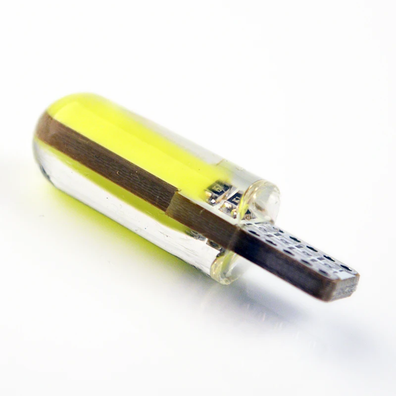 Светодиодный фонарь для автомобиля с бегемотом T10 194 W5W COB силиконовые лампы белый
