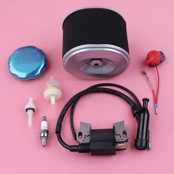 

Ignition Coil Air Fuel Filter Switch Spark Plug Cap Kit For Honda GX390 GX340 13HP 11HP GX 390 340 Lawn Mower Spare Part