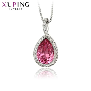 

Xuping Fashion Pendant European Style Luxury Crystals from Swarovski Elegant Statement Pendant Necklace for Women Gift