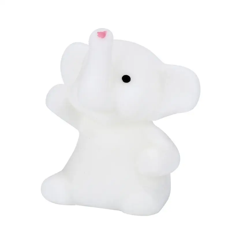 

#5001 4CM Cute Elephant Mochi Squishy Squeeze Healing Fun Kids Kawaii Toy Stress Reliever Deco