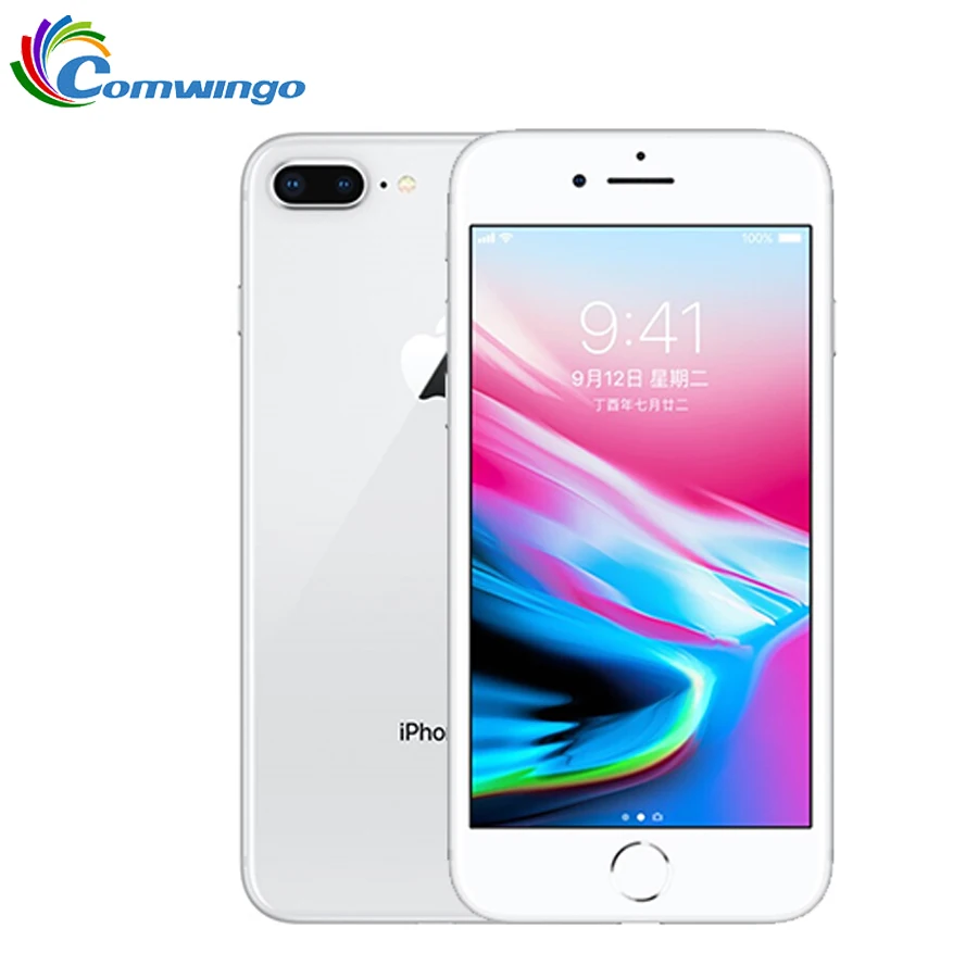 Original Apple iphone 8 Plus Hexa Core iOS 3GB RAM 64GB/256GB ROM 2691mAh 5.5 inch 12MP Fingerprint LTE Mobile Phone Original Apple iphone 8 Plus Hexa Core iOS 3GB RAM 64GB/256GB ROM 2691mAh 5.5 inch 12MP Fingerprint LTE Mobile Phone