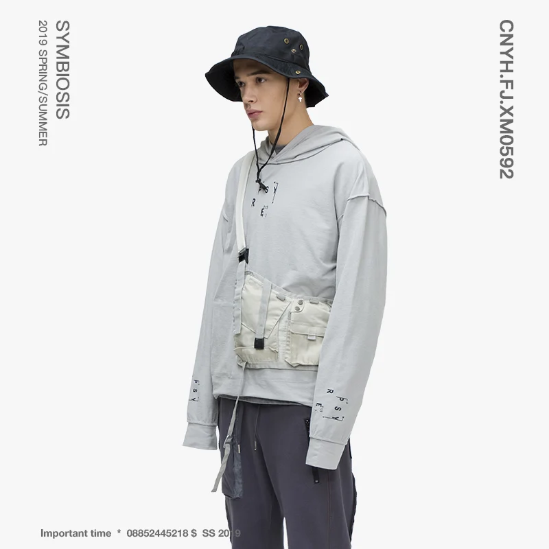 VIISHOW Streetwear Printed Men's Hoodies Brand Cotton Sudaderas Para Hombre 2019 New Spring Sweatshirts Men Hoody WD1039191