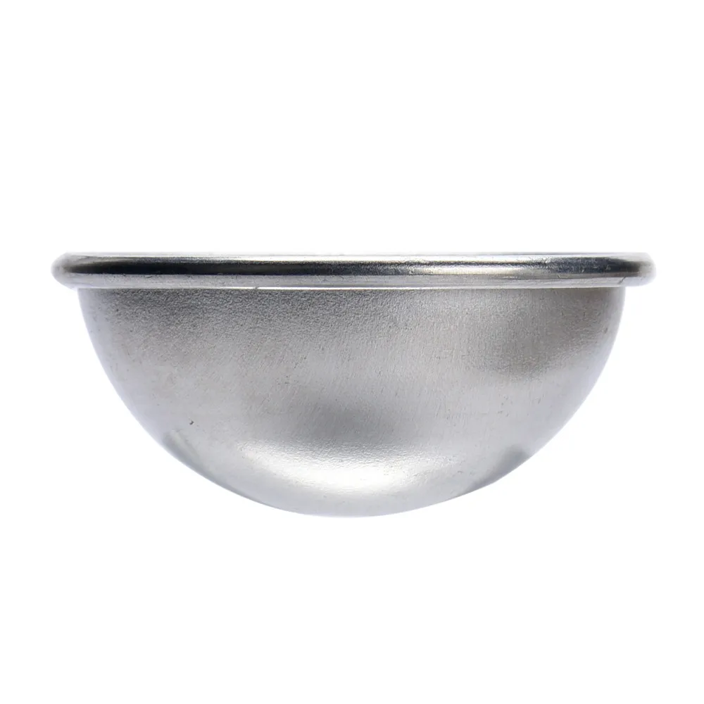 

New Mould Aluminum Ellipsoid Cake Mold Bath Bomb Molds 2 Size Baking Mould Sheet Cookies Maker Machine Useful tools #X