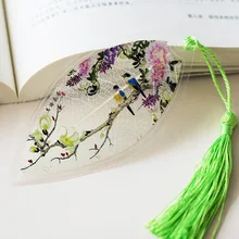 Картина с птицами вены закладки бамбуковая слива