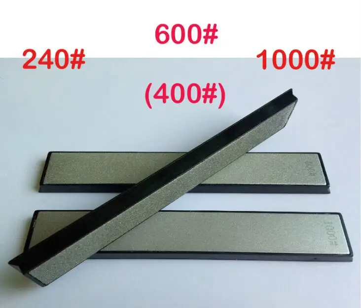 

11PCS Kitchen knife Apex edge sharpener diamond whetstone 150*20*5mm/5.9*0.78*0.2inch 240# 400# 600# 1000 Grit Sharpening Stones
