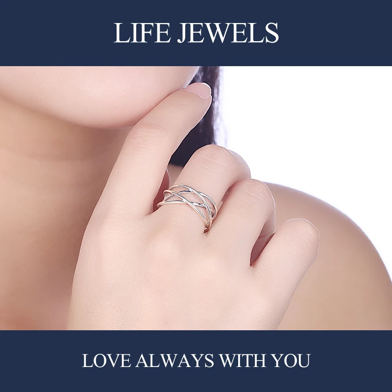 Authentic100% 925 Sterling Silver Rings Charm l Women Luxury Sterling Silver Valentine's Day Gift Jewelry 18176 Fine Jewelry