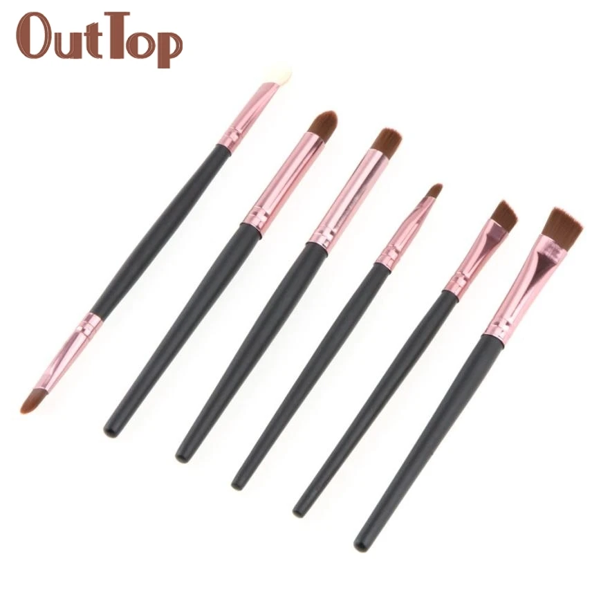 

6PCS Cosmetic Makeup Brush Lip Makeup Brush Eyeshadow Brush 0323B5Down