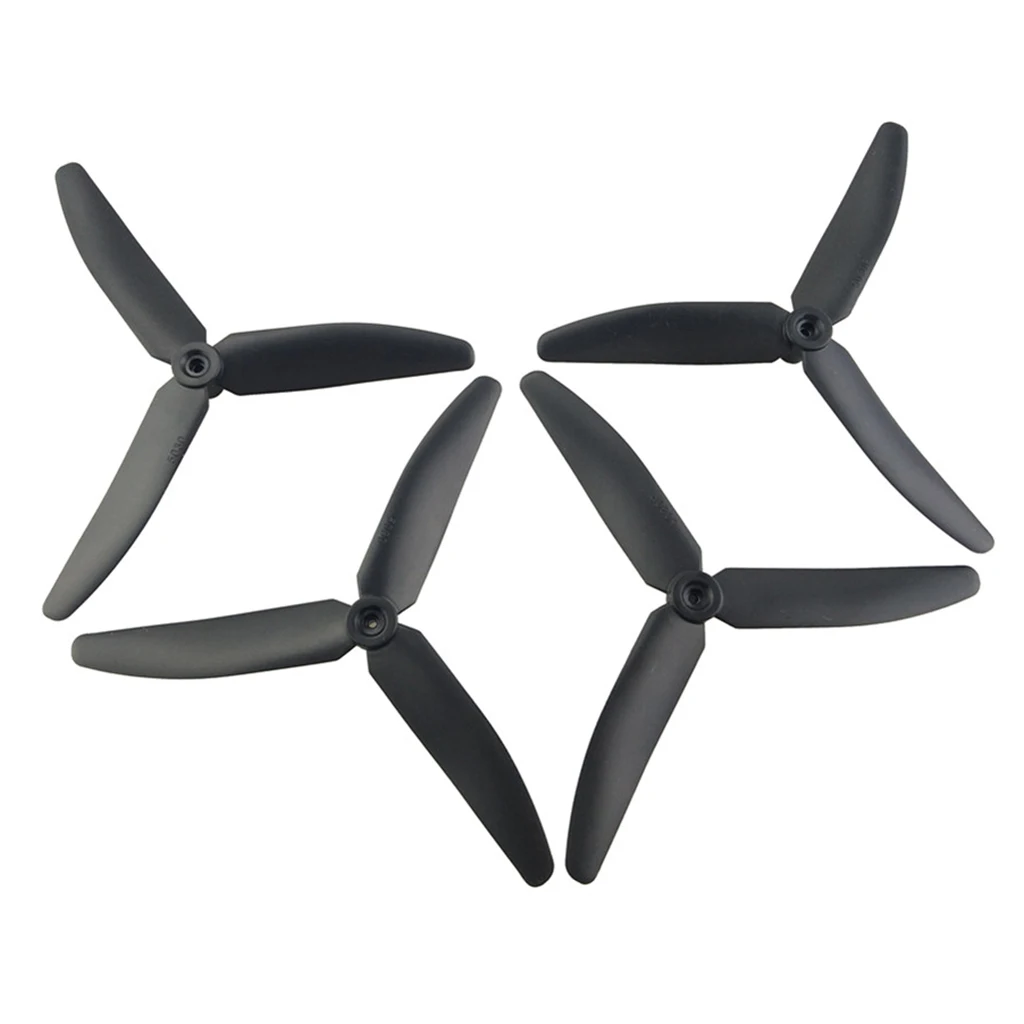 Durable 4 Pcs 3-leaf Propeller Prop for Hubsan X4 H502S H502E CW CCW Propeller Prop RC Helicopters Parts Replacement Accessories