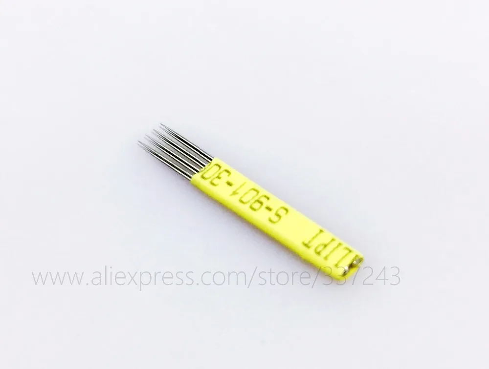 100 pcs Piercing Needles 4 double hard Microblading Eyebrow Permanent