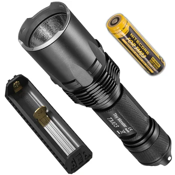 

TOPSALE NITECORE TM03 4*CREE XHP70 LEDs Tactical Flashlight 2800LM IMR18650 Battery for Hunting Fishing+F1 Charger+FREE SHIPPING
