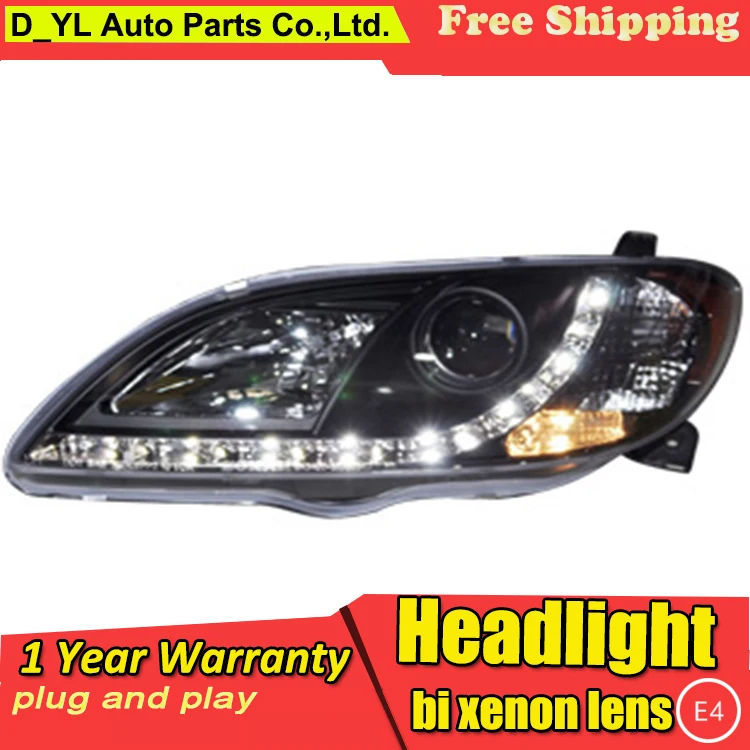 D_YL Car Styling for Mazda 3 Headlights 2006 2012 Mazda 3 LED Headlight
