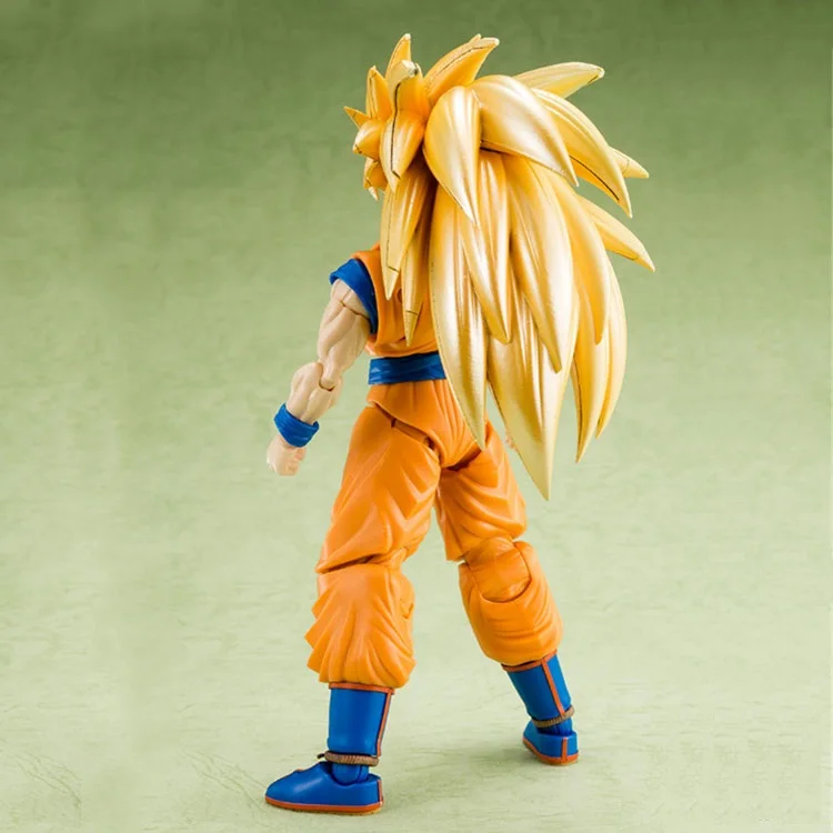 Гандам 1/8 модель Dragon Ball Z Sun Goku супер сайян 3 Freedom detery Armor Unchained мобильный костюм детские игрушки с держателем