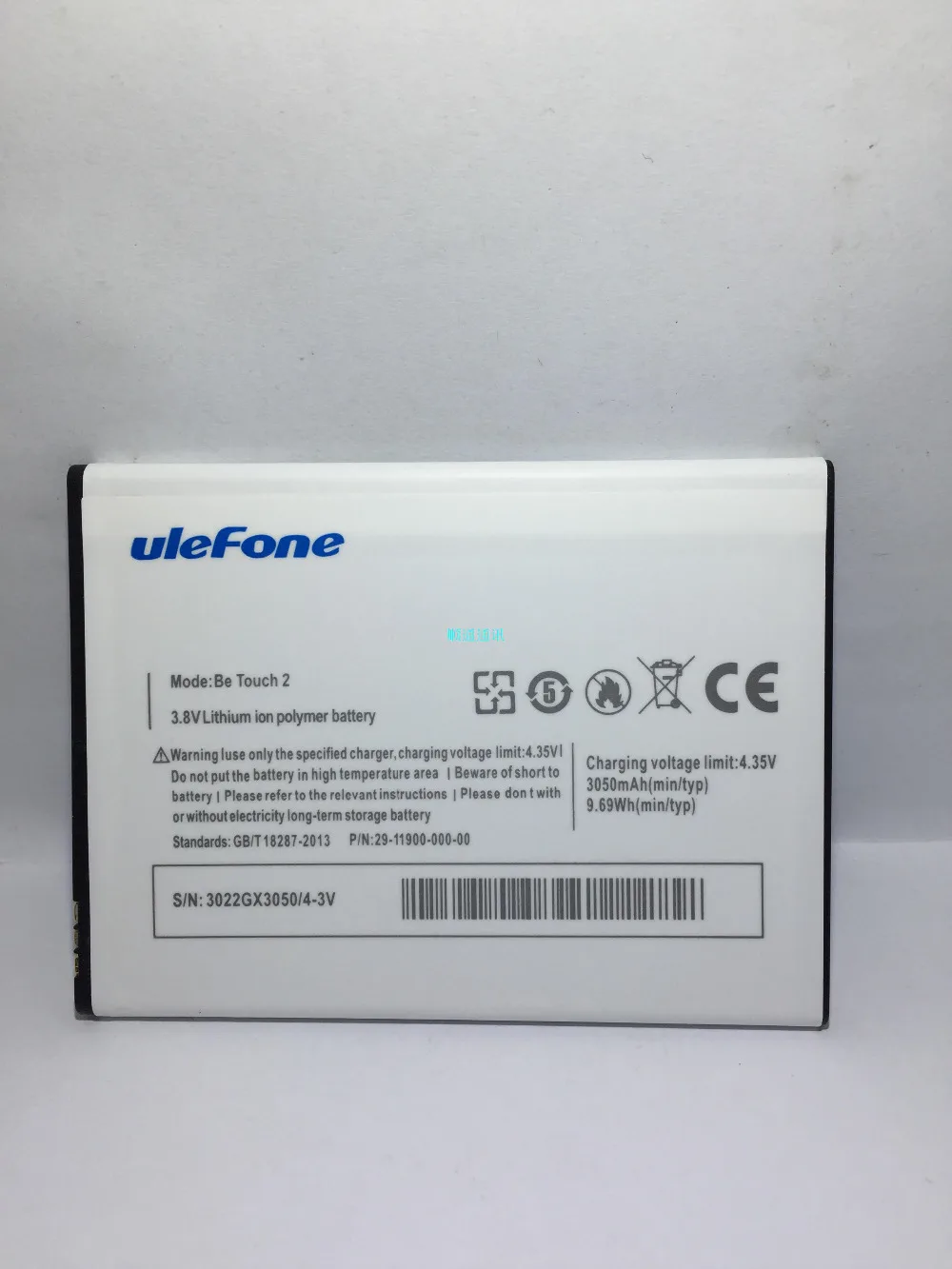100% Оригинальные резервного копирования Ulefone быть touch Батарея для 2/3 Smart мобильный
