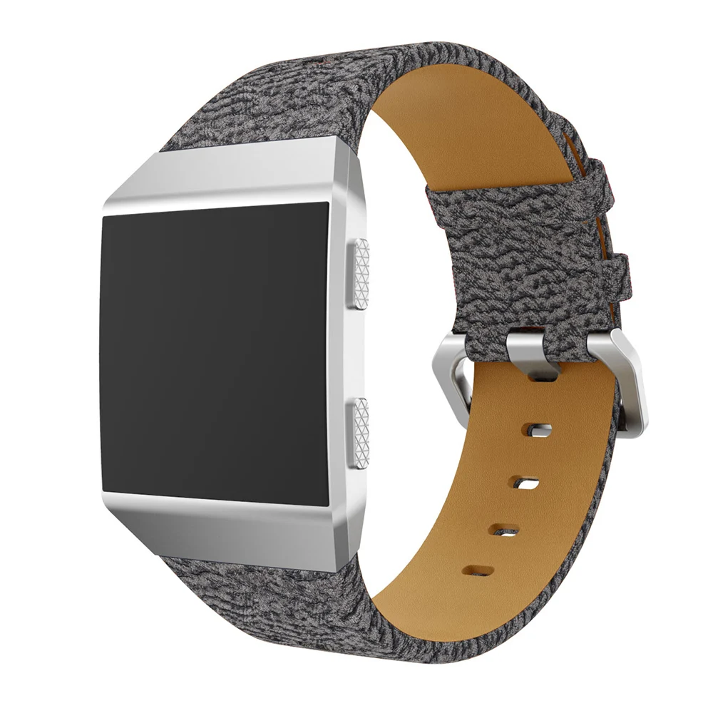 Оригинальные Ремешки для наручных часов, кожаный ремешок, сменный Браслет наручных часов, Браслет для Fitbit Ionic, кожаный ремешок для часов