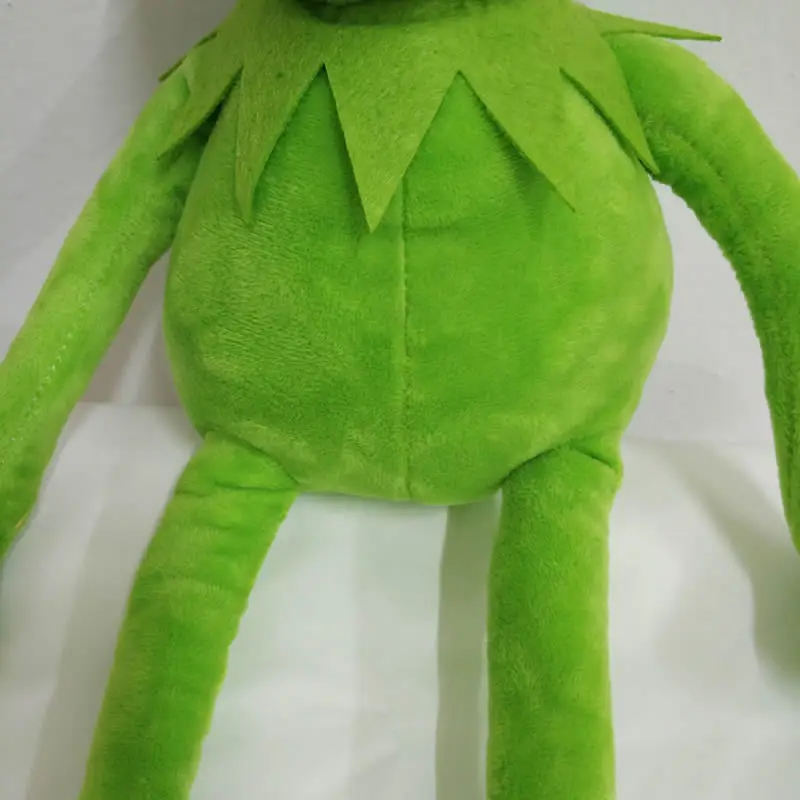 Бесплатная см доставка 45 см мультфильм Muppets KERMIT Лягушка Плюшевые игрушки Мягкий мальчик кукла для детей подарок на день рождения