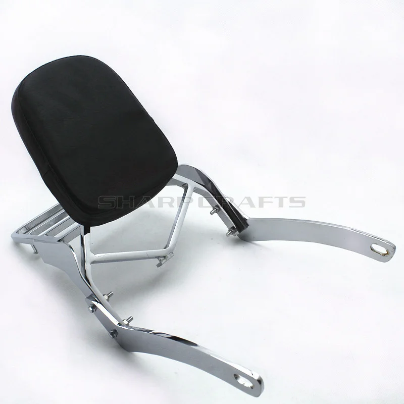 

NEW Passenger Rear Luggage Rack Support Holder Saddlebag Cargo Shelf Bracket Backrest Sissy Bar For Yamaha Virago XV125 XV250