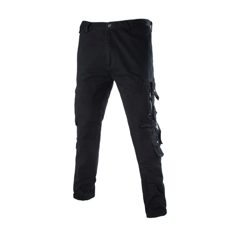 Black Cargo Work Pants