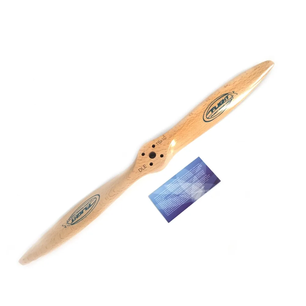 

Flight Model Wood Gasoline CW Propeller 19*8 18*10 20*10 Drilled For DLE Gas Engine