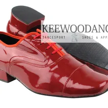 KEEWOO танцевальная мужская обувь резиновая подошва танцевальная обувь для бальных танцев Мужская танцевальная обувь для танго