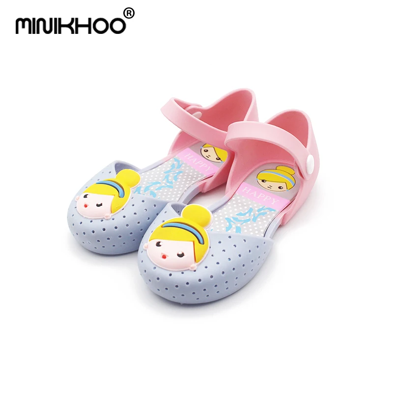 

Mini Melissa Mini 3Color Gold Hair Princess Girls Jelly Sandals Princess Shoes Cute Sandals Jelly Sandals Elsa Shoes EUR24-29