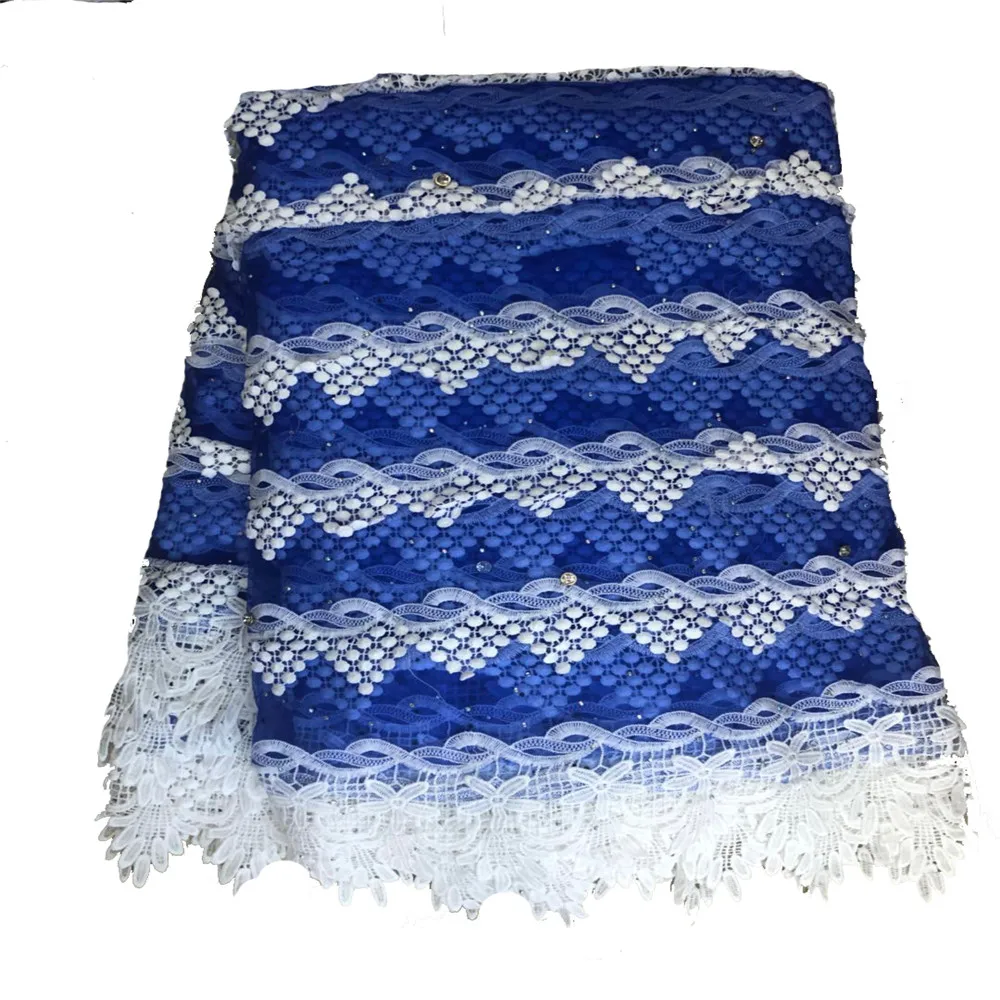 

Nigerian Lace fabrics 2018 African Swiss Voile Lace High Quality Swiss Voile Lace in Switzerland For Wedding HJ215-1