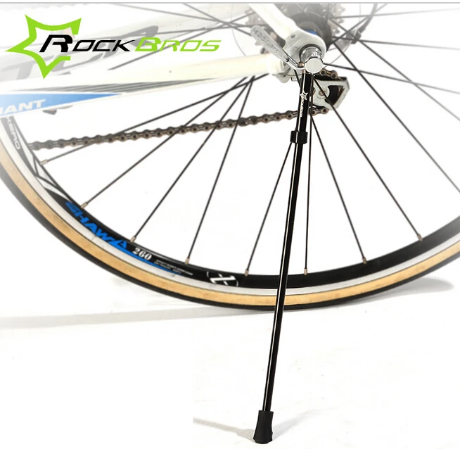 

ROCKBROS 26"/29" Wheel Bicycle Kickstand Quick Release Stainless Steel/Carbon Fibre Bike Kick Stand Portable Cycling Side Holder