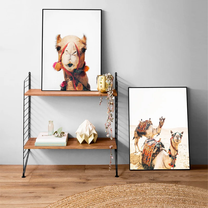 Camel Art Prints Home Decor