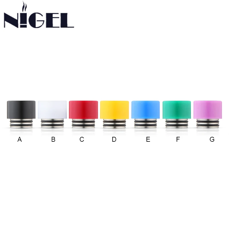 Nigel Colorful Drip Tips Normal Resin Drip Tips For TFV8 Tank 7 Colors