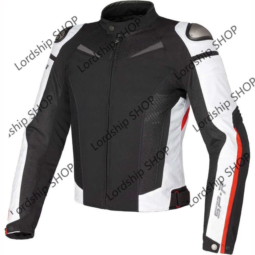 

Free Shipping 2017 Dain Super Speed Textile Jacket Motorbike Motorcycle Jacket Breathable Mesh SP-R summer Moto Racing Jacket