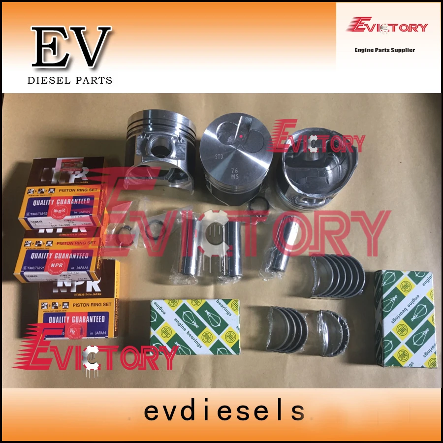 3TNV76 piston+ring+bearing