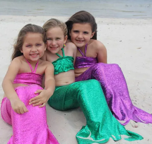 Verde cola de sirena para nadar nadar niños colas sirena