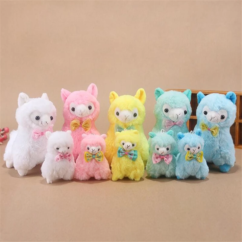 

10pc/Lot Mixed Alpaca Plush Toy Japanese Soft Plush Alpacasso Llama Baby Kids Plush Stuffed Animals Alpaca Gifts