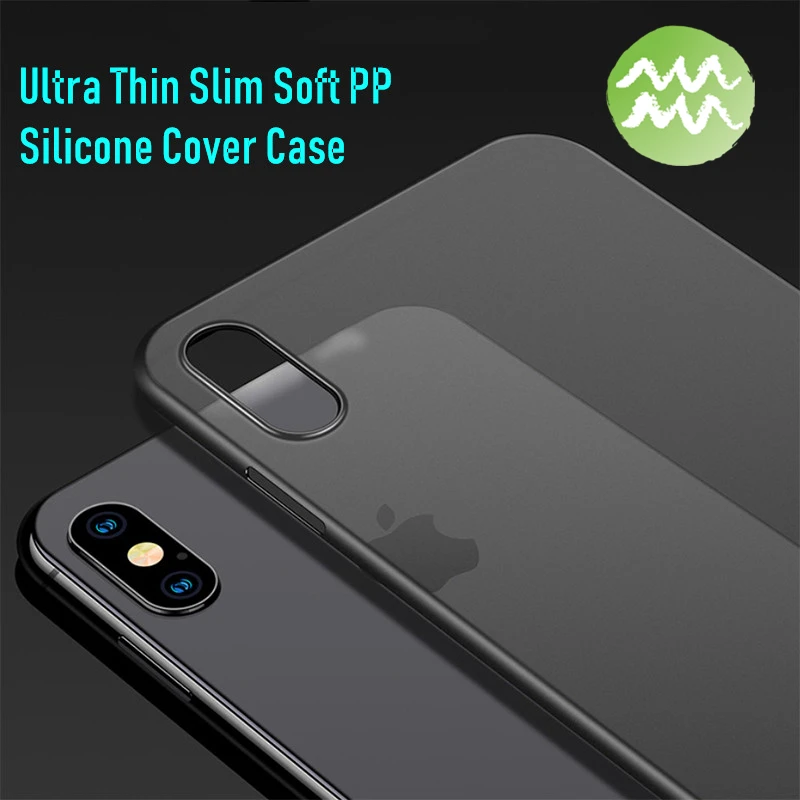 0 03 супер плотный чехол для iphone xr Capinhas Ультратонкий Мягкий полипропилен силикон X 7