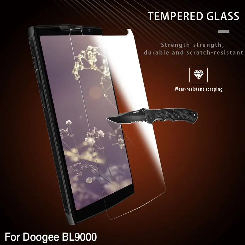 DyGod Для Doogee BL9000 закаленные Аксессуары для мобильных телефонов Противоударная