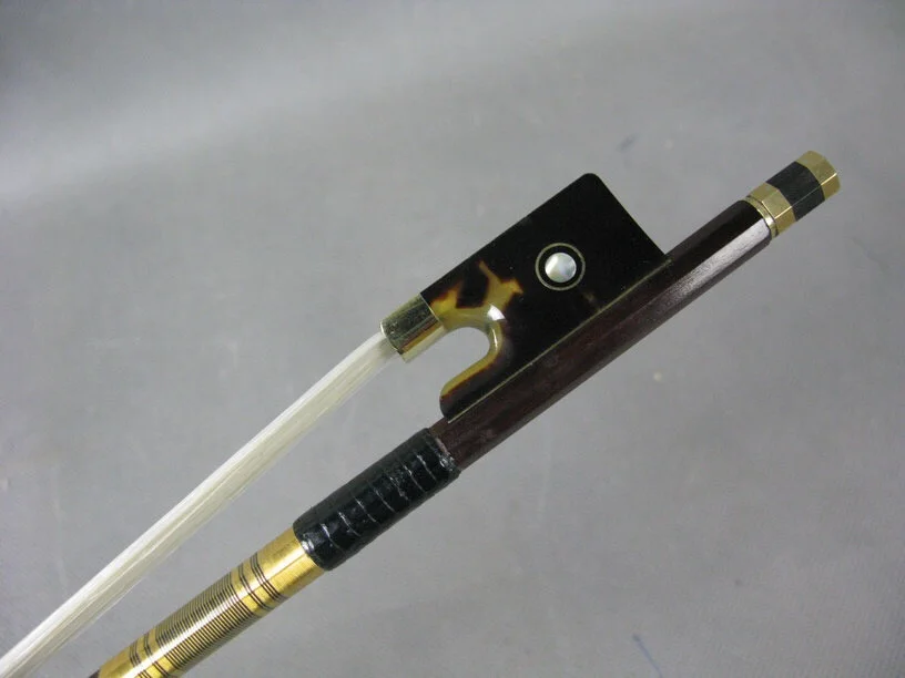 Professional Strong Brazilian Wood Violin Bow 4/4 , Copper Mounted