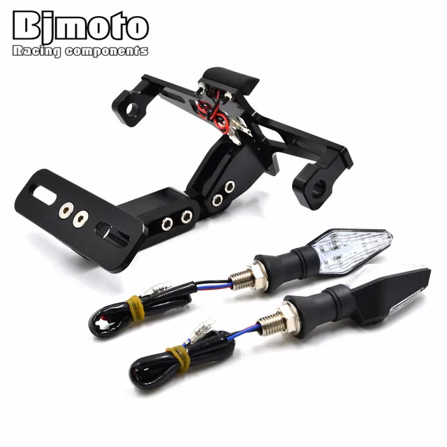 BJMOTO Universal Adjustable Motorcycle License Plate Frame Licence ... BJMOTO Universal Adjustable Motorcycle License Plate Frame Licence ...