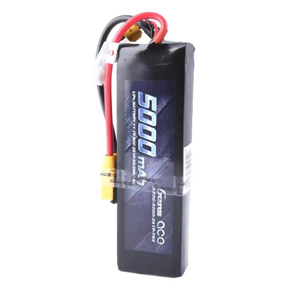 Gens ace Lipo аккумулятор 11,1 V 5000mAh Lipo 3S аккумулятор 50C TRX штекер батареи для Slash VXL Slash 4x4 VXL E-Maxx бесщеточный