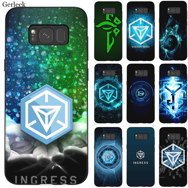 

Silicone Phone Case For Samsung S6 S7 Edge S8 S9 S10 Plus Note 8 9 M10 M20 M30 M40 Cover Resistance Digital Camouflage Ingress