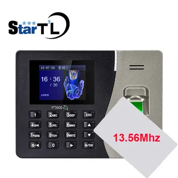 

Free Shipping Biometric Fingerprint Time Attendance Clock Recorder Employee Recognition Device 13.56MF Card Reader