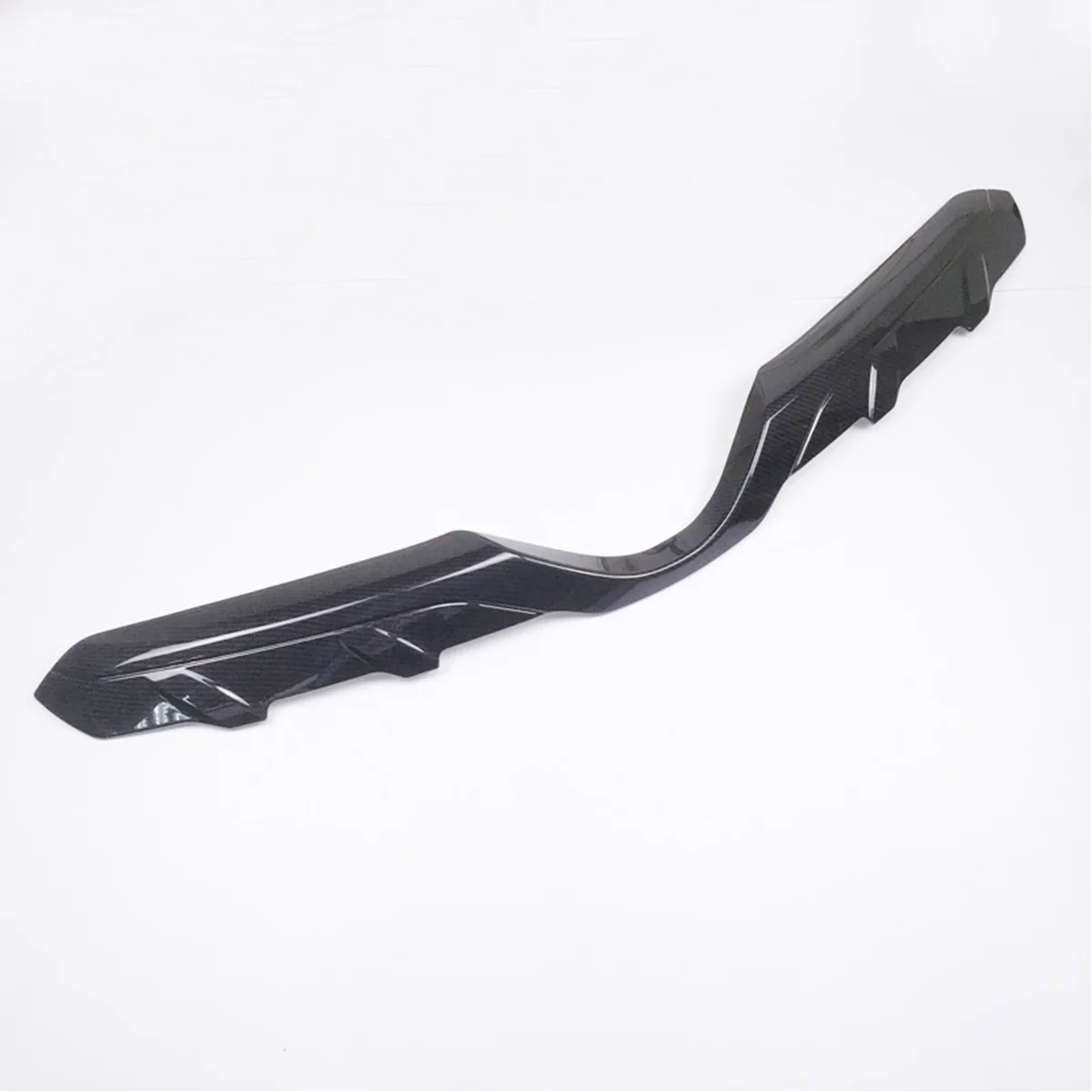 

for Toyota CHR C-HR 2016-2018 Carbon Fiber Pattern Style Front Upper Grille Trim Strip Car Hood modification with Double Tape