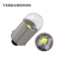 Lâmpada led para carro, 1 peça, ba9s t4w, t2w, t3w e h5w, luz interior do carro, luz da placa, 1 led 3030 smd dc12v 12913 12910 12929