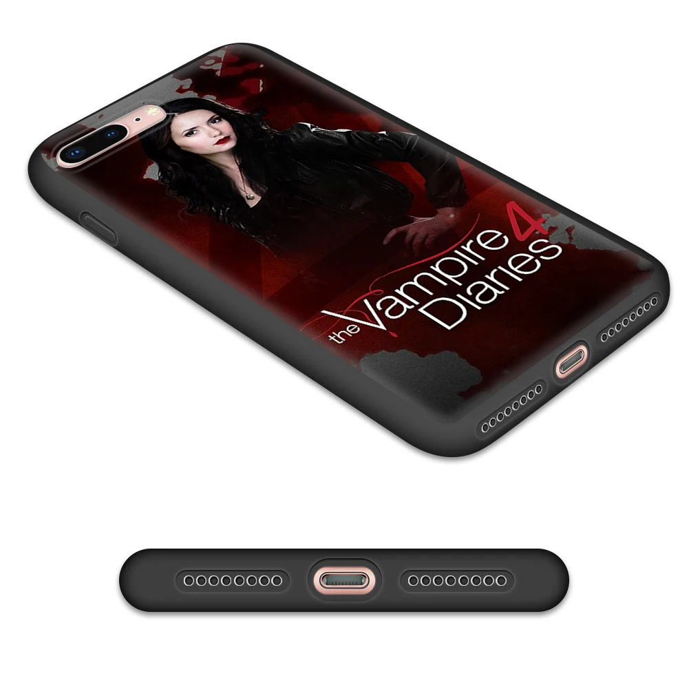 Мягкий чехол из ТПУ Lavaza The Vampire diaries для iPhone 11 Pro XS Max XR X 8 7 6 6S Plus 5 5S SE