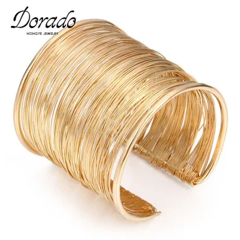 Широкий Открытый браслет на запястье для мужчин и женщин, большие ретро браслеты из сплава для мужчин и женщин, бижутерия